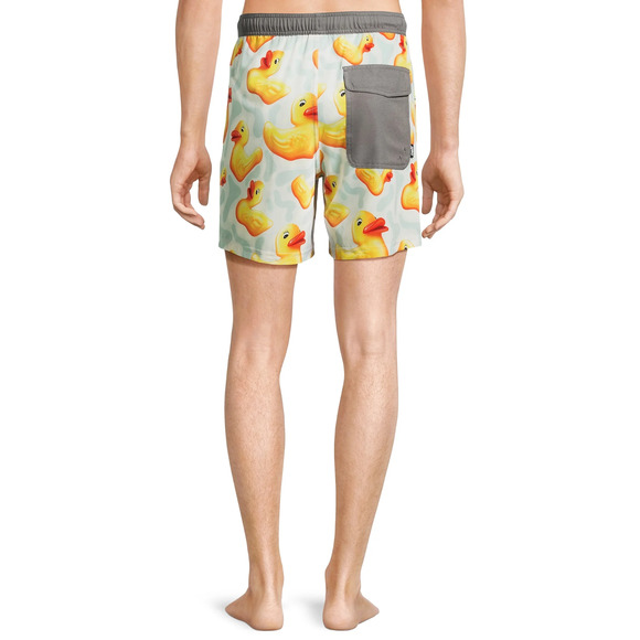 Neff Yellow WARP DUCKY Swim Trunks Mens Medium (32-34) NWT - Picture 5 of 7
